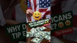 Why Do Americans Tip Everyone? | Funny & Shocking USA Culture 💵😂 #Shorts