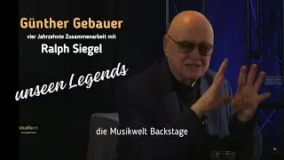 Günther Gebauer - vier Jahrzehnte Zusammenarbeit mit Ralph Siegel