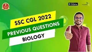 SSC CGL -  Previous Year Paper Questions | Biology