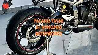 #170 INSTALLING MICHELIN POWER GP TYRES | FOR ROAD & TRACK USE