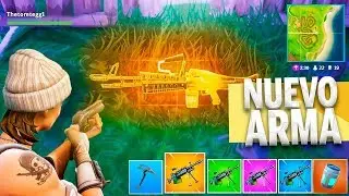 GANANDO CON LA NUEVA AMETRALLADORA DE FORTNITE!! - Torete