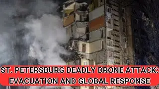 St  Petersburg Deadly Drone Attack Evacuation and Global Response