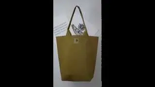 custom item - hypalon tote bag