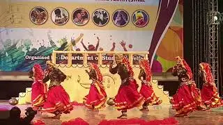 धमाकेदार डांस Girls Haryanvi folk dance 2023 youth festival in MDU Rohtak