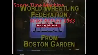 Pro Wrestling Superstar PC Game .. WWF 1983 Replay Boston Garden February 5 .  Strongbows vs Samoans