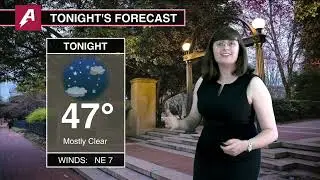 Forecast for Athens, GA for November 8th, 2022