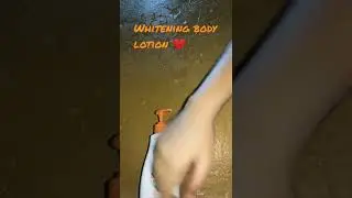 santoor body lotion whitening & UV protection 😍 #shorts