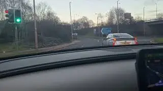Beeston Interchange to the M621 and to Junction 2 Flyover