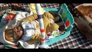 MY BELOVED SON SHAYAN IS ENJOYING HIS BABAY GYM