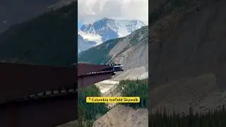 Columbia Icefield Skywalk #earthtocanada #shorts #icefieldsparkway