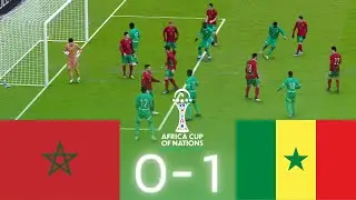 مباراة المغرب ضد السنغال 0-1 | نهائي كأس إفريقيا 2026 – محاكاة لعبة فيديو