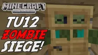 Minecraft (Xbox 360) - ZOMBIE SIEGE! (Title Update 12)