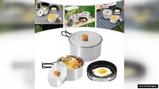 Portable Outdoor Camping Cookware Backpacking Hiking Cooking Pot Pans Equipment eBay Review