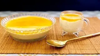 Pudim de Travessa que NÃO vai ao forno! Rápido, fácil e delicioso 🍮