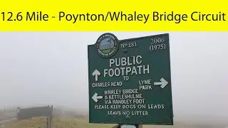 Poynton / Whaley Bridge Circuit - 12.61 Miles - 480 meters ascent - A top hike full of interest