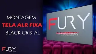 Montagem da NOVA Tela ALR Pet Cristal Black - FURY