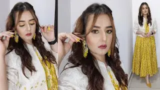 Yellow Green Eye Makeup Look 💛💚/ SWATI BHAMBRA