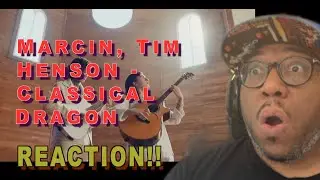 Marcin, Tim Henson - Classical Dragon (Official Video) (Reaction)