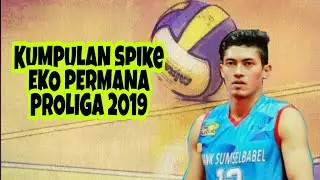 Spike Eko Permana Putra Proliga 2019 Putaran Pertama sampai Final