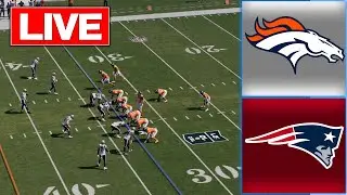 🔴 LIVE🔴Denver Broncos vs New England Patriots/ January 25/ Championships/ Madden NFL 26