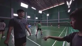 Rico/Moyk - Sean/Anthony - Leo's 1st Badminton Tournament - October 25, 2025