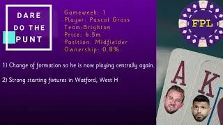 Dare Do The Punt GW1