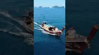 🐟Krabi Ao Nang Tour 🐟  Boat tour services  Around the islands.🐟  luxury private long tail boat