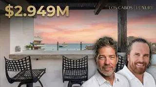 $2.95M Cabo Penthouse | Private Rooftop Pool + Arch Views | Walk to Medano Beach