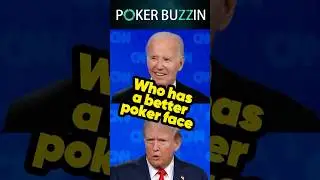 Who has a better poker face?😂 #poker #pokerface #trump #pokerlovers  #shorts #fun