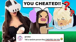 I Did YOUR DARES in Roblox Vr Hands... (Part 1)