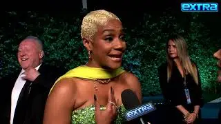 Tiffany Haddish REACTS to Will Smith Smacking Chris Rock at the Oscars