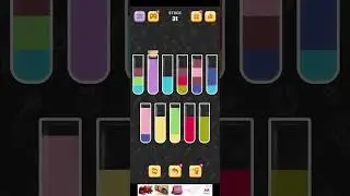 Stage 31 Water Sort Quest #gaming #watersortpuzzle #watersort #viral #shorts #gaming