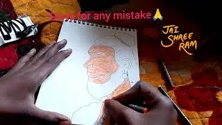 हनुमान जी का सबसे आसान ड्राइंग Hanuman Ji easy drawing ❤️