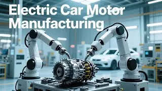 How Electric Car Motors Are Made (Inside a Modern EV Factory)