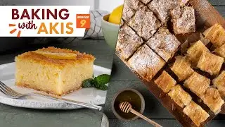Greek Lemon Phyllo Pie & Sweet Cheese Phyllo Pie from Chania | Baking With Akis | Episode 9