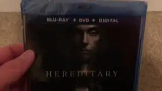 Hereditary (2018) Blu-ray, dvd, and digital unboxing