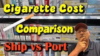 Cigarette Prices on a Cruise Ship vs Port |  A Comparison