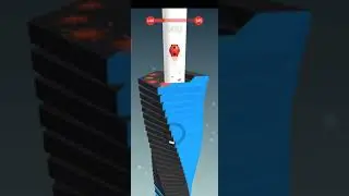 Stack Ball 3D level 144 gameplay