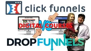 ClickFunnels Vs DropFunnels 🥊 Digital Courses