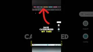 How to Group Tabs in your Web Browser (Google Chrome, Firefox, Opera, Microsoft Edge) #productivity