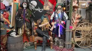 Hidden Attraction walk-through in Big Bear Ca | movie history museum Hollywood Studios Santa Land