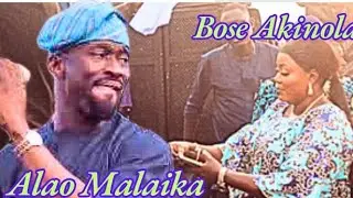 Sule Alao Malaika at Bose Akinola's Father funeral Ceremony at airport Ibadan