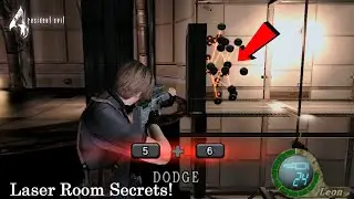 Secrets in Laser Room. Did you know? || Hidden secrets in Laser Room. || Resident Evil 4.