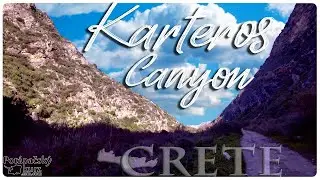 Crete, Karteros Canyon, Greece - Kr&eacute;ta v zime Karteros Canyon
