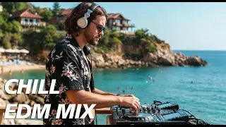 Chill EDM Summer Road Trip Mix   Tropical Deep House Music for Ibiza Nights & Uplifting Party Fun