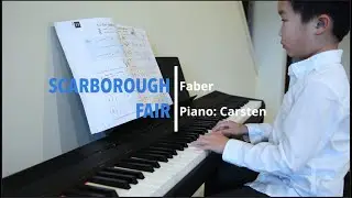 6 Year Old Played Scarborough Fair for Grandpa