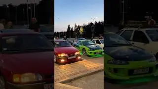This is Daugavpils, baby! @RollingTeam  #fordsierra  #carparty #mitsubishieclipse #fastandfurious