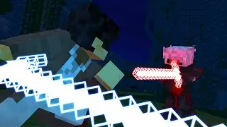 Light and Dark (Minecraft Star Wars Fight Animation)