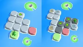 Frog Jumping Puzzle Game - Brain Exercise Game - Android Gameplay