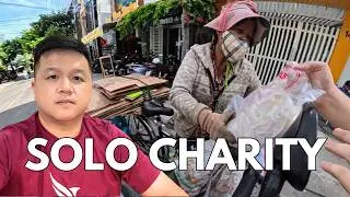 The first 16 poor people were lucky to receive free rice | Goal 100 people